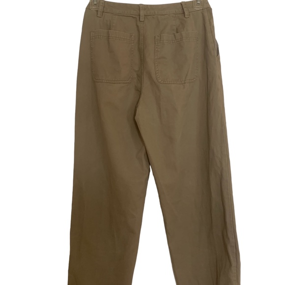 SUNDAY BEST mid rise straight leg chinos trousers pockets Women’s size 8 - Picture 10 of 15